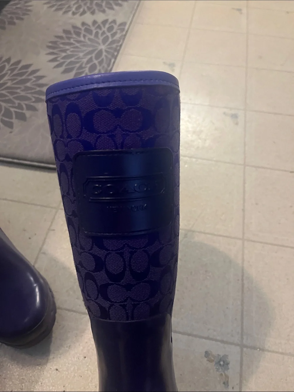 Coach stylish purple